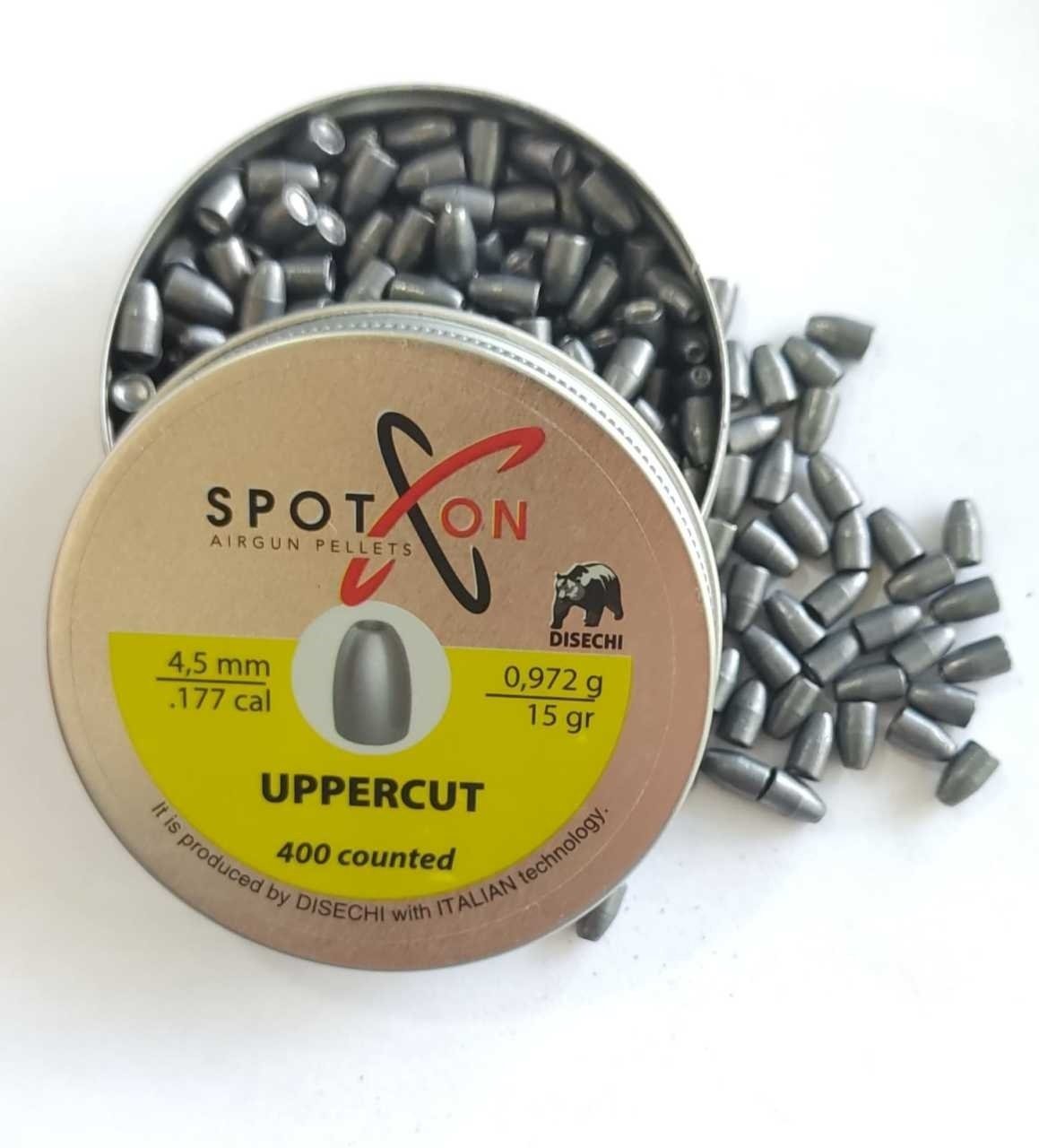 Spoton Upper Cut 4.5mm Havalı Tüfek Saçması, Pellet