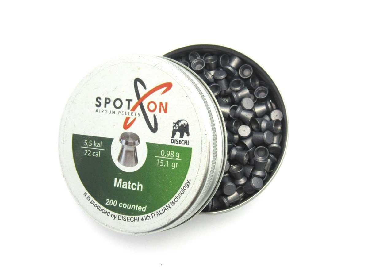 Spoton Match 5.5 mm Havalı Tüfek Saçması, Pellet