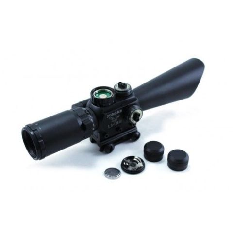 Nikula Işıklı Lazerli Tüfek Dürbünü 4x30 - M7