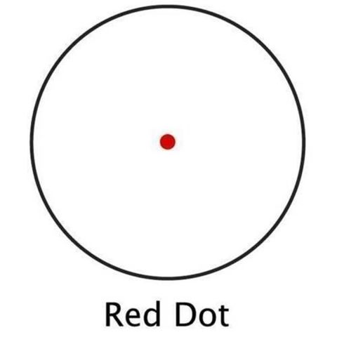 Barska 50mm 5 MOA Red Dot Nişangah