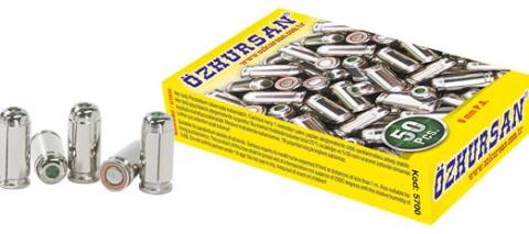 250 Adet Özkursan Beyaz Kurusıkı Mermisi, 9mm