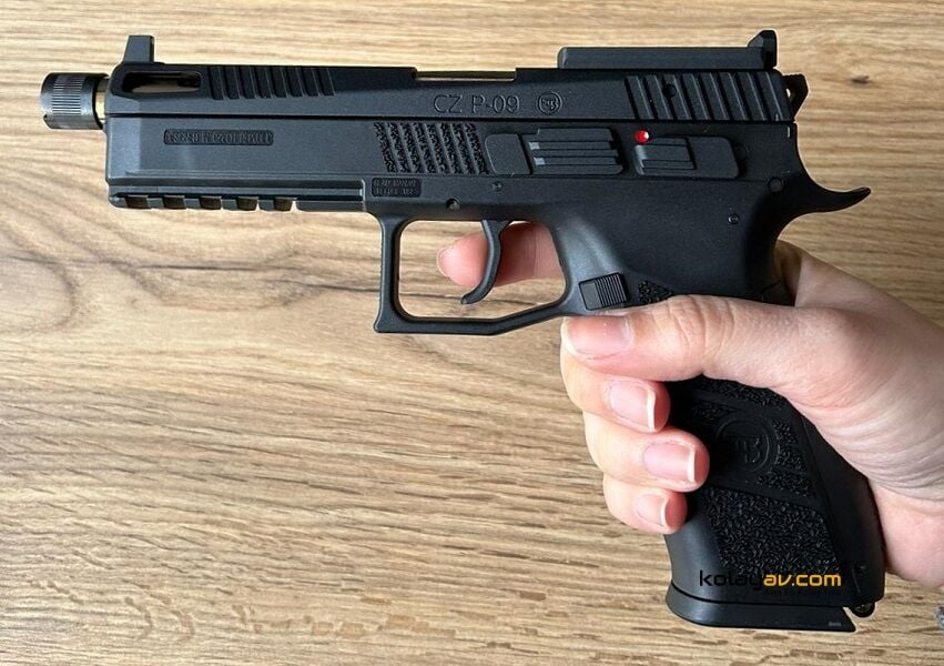 ASG CZ P09 Optik Siyah Blowback Airsoft Tabanca