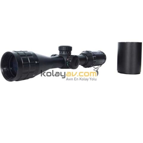 Comet 3-12x50 Tüfek Dürbünü, Zoomlu Işıklı