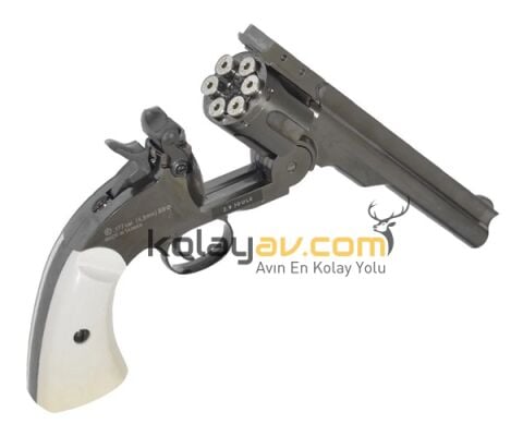 ASG Schofield 6 İnc Fil Dişi Kabza Toplu Havalı Tabanca (Pellet)