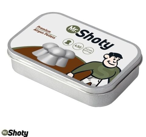 Mr. Shoty Premium Dome 4,5 mm Pellet, 450 Adet