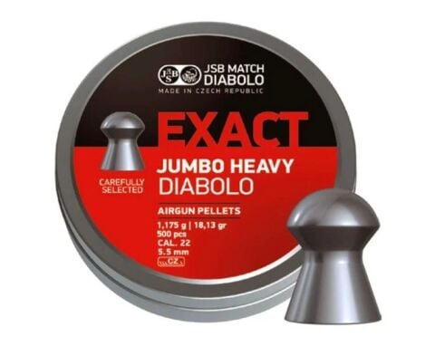 JSB Jumbo Exact 5.5mm Havalı Saçma, 500 Adet 18.13 gr