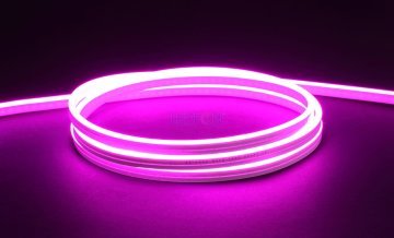 12V 6mm Neon Led Pembe 1cm