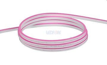 12V 6x12mm 9W IP67 Silikon Pembe Neon Led 1cm