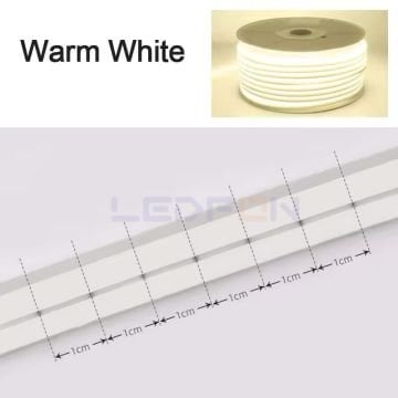 12V 6x12mm 9W IP67 Silikon 3000K Günışığı Neon Led 1cm
