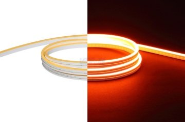 6x12mm 12V 9W IP67 Turuncu Neon Led 1cm