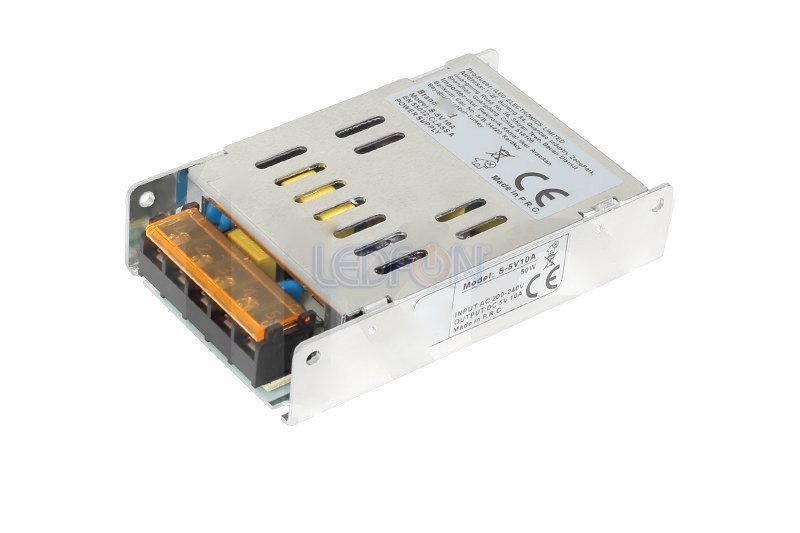 5V 10 Amper 50W Slim Led Adaptör