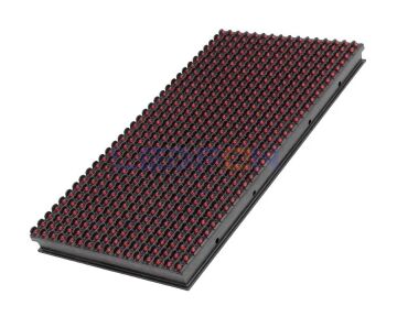 P10 Kırmızı Dip Led Panel 16x32cm Dış Mekan