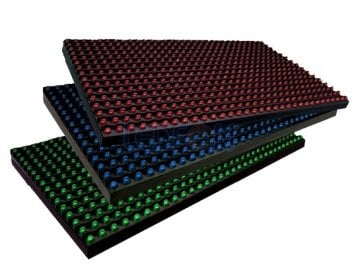 P10 Beyaz Dip Led Panel 16x32cm Dış Mekan