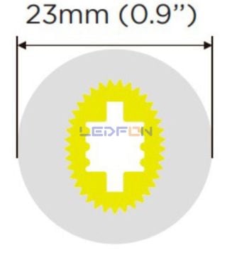 360° 24V IP65 3000K Neon Led