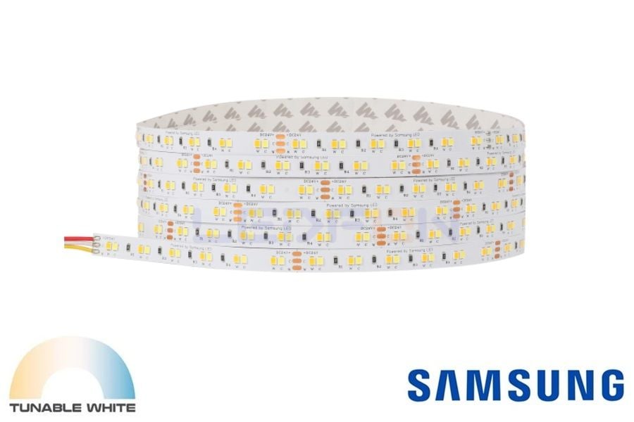 24V 19.2W Samsung 120 Led İç Mekan 2700K-6500K Tunable White Şerit Led