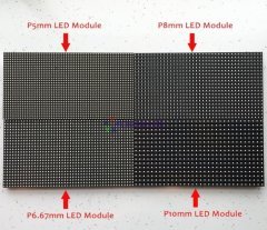 P10 RGB Dip Led Panel 16x32cm Dış Mekan
