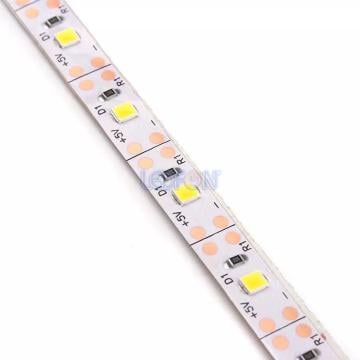 5V 5mm 60 Led Silikonsuz Beyaz Şerit Led