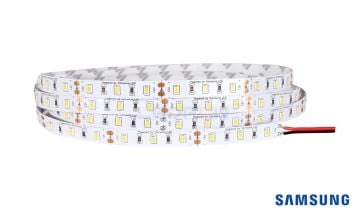 12V 14.4W Samsung 60 Led Silikonsuz 10000K Beyaz Şerit Led