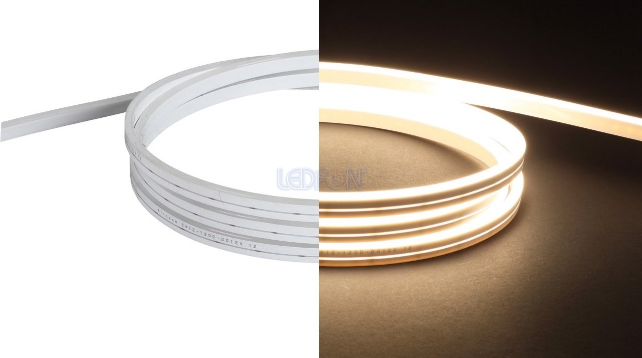 12V 6x12mm 9W IP67 Silikon 4000K Naturel Neon Led 1cm