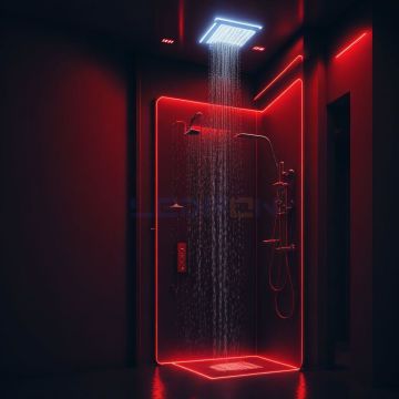 24V 3 Çip Silikonlu Kırmızı Şerit Led