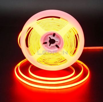 24V 10W 480Led İç Mekan Sarı Cob Şerit Led