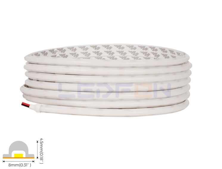 24V 8x4.5mm Spotless 12W IP62 2700K Sıcak Günışığı Neon Led