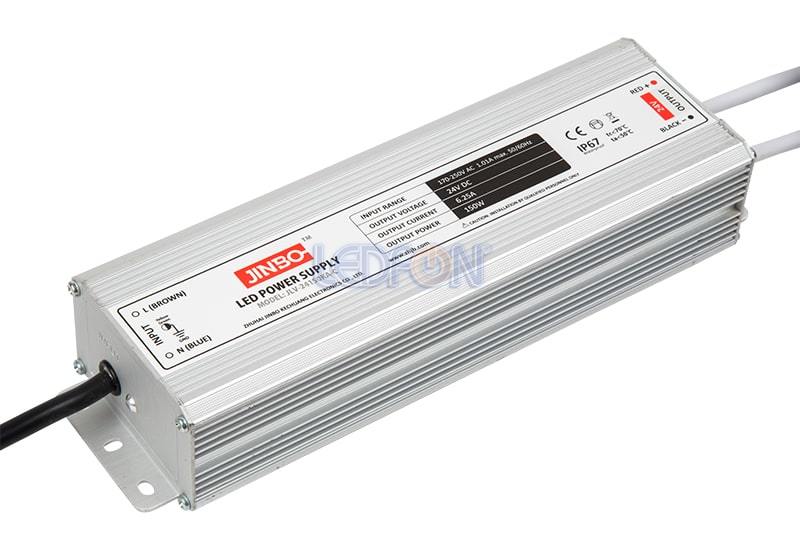 24V 6.25 Amper 150W IP67 Dış Mekan Adaptör