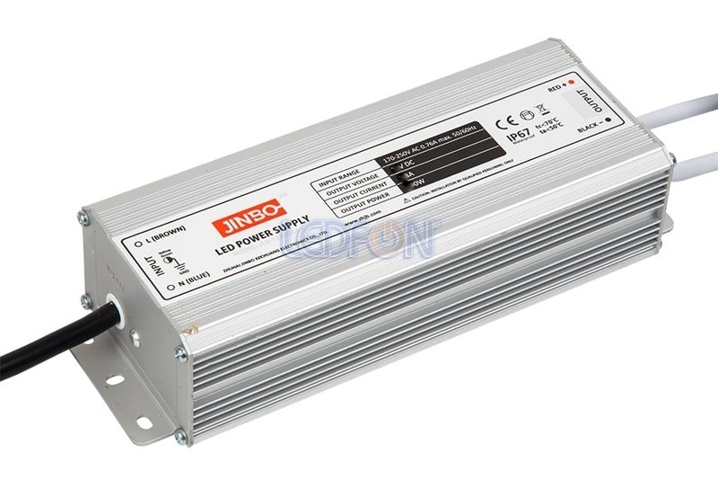 Jinbo 24V 4.16A 100W IP67 Dış Mekan Adaptör