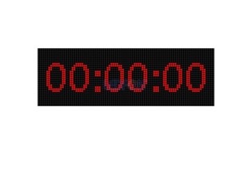 16x64 cm Dijital Led Kronometre
