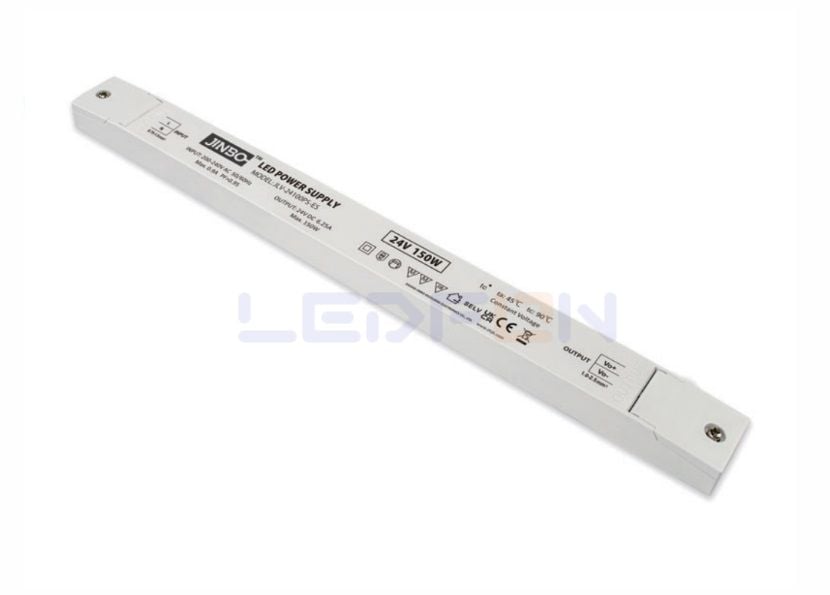 Jinbo 24V 6.25A 150W IP67 Dış Mekan Slim Adaptör