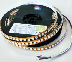 24V 28.8W Bakır PCB 120 Led IP20 RGB Şerit Led