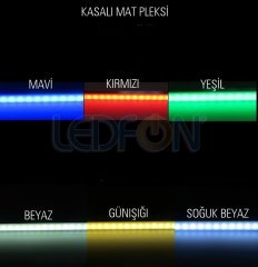 24V Kasalı Kırmızı Çubuk Bar Led 100cm