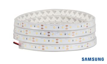 12V 14.4W Samsung 60 Led IP65 Silikonlu 3000K Günışığı Şerit Led