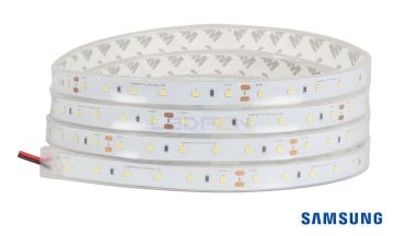 24V 14.4W Samsung 60 Led IP65 Silikonlu 4000K Naturel Şerit Led