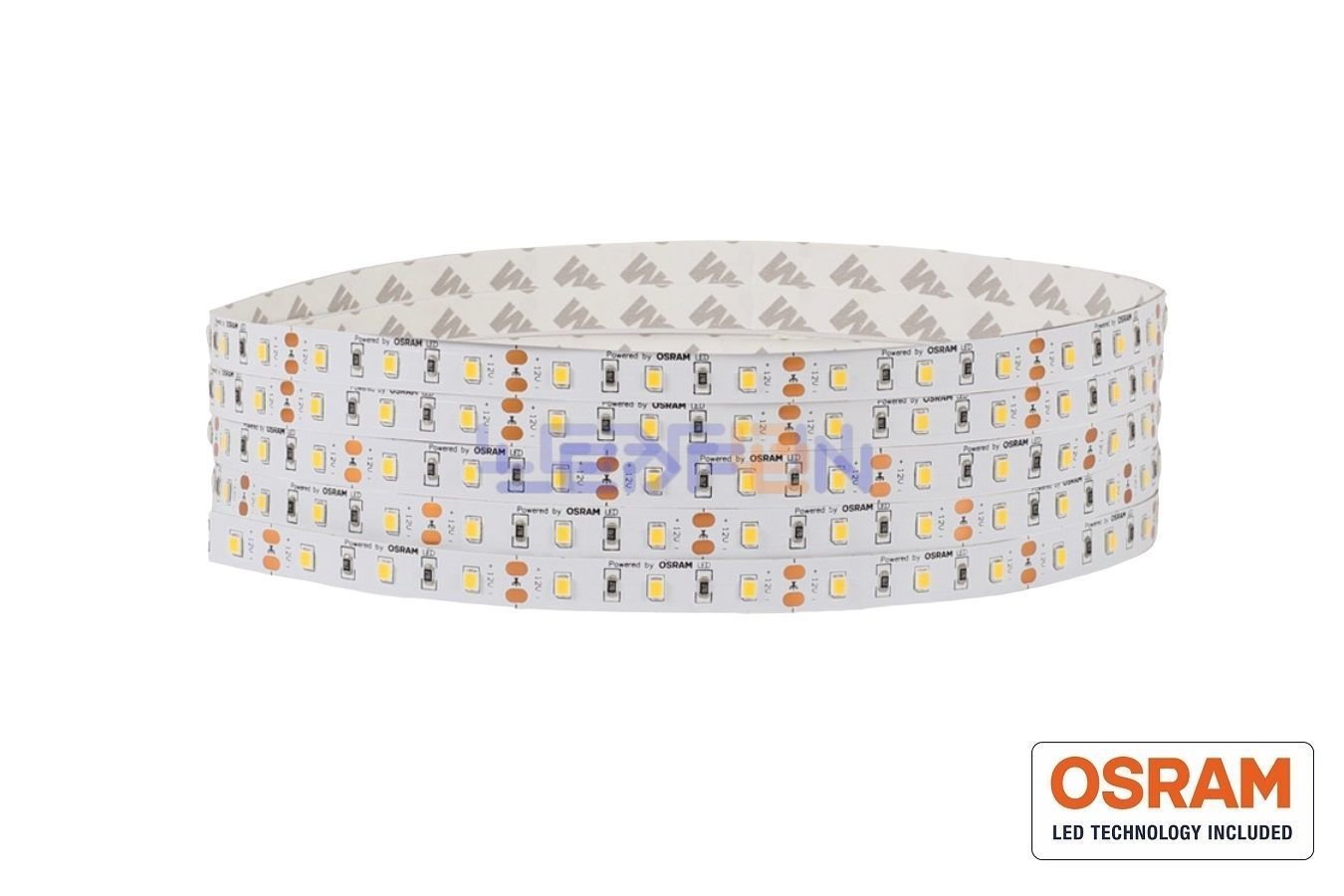 24V 14.4W Osram 60 Led IP62 Silikonlu 3000K Günışığı Şerit Led