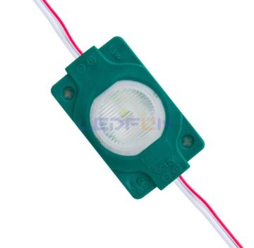 12V Power 1.5W Tekli Yeşil Modül Led