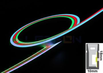 24V 10x18mm 14W IP67 RGB Neon Led