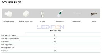 24V 10x18mm 14W IP67 RGB Neon Led