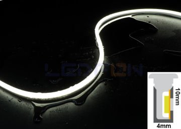 24V 4x10mm T Model 9.6W IP67 3000K Günışığı Neon Led