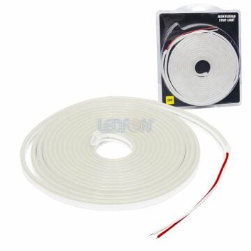 12V 6x12mm 9W IP67 Pvc 3000K Günışığı Neon Led