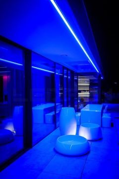 24V 13x7mm 18W IP67 Mavi Neon Led 5 Metre