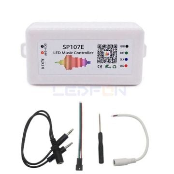 SP107E Bluetooth Müzik Duyarlı Pixel Magic ARGB Led Kontrol Cihazı