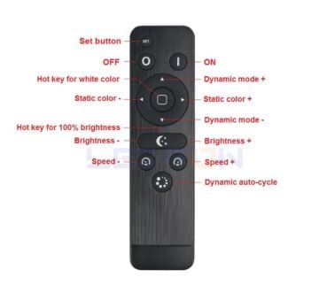 RF Kumandalı RGB Led Kontrol Cihazı 30A