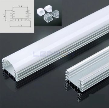 Alüminyum Çubuk Bar Led Mat Kasası 33cm