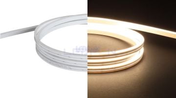 12V 6x12mm 9W IP67 Silikon 4000K Naturel Neon Led 50M