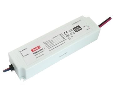 Jinbo 12V 8.3A 100W IP67 Dış Mekan Plastik Kasa Adaptör