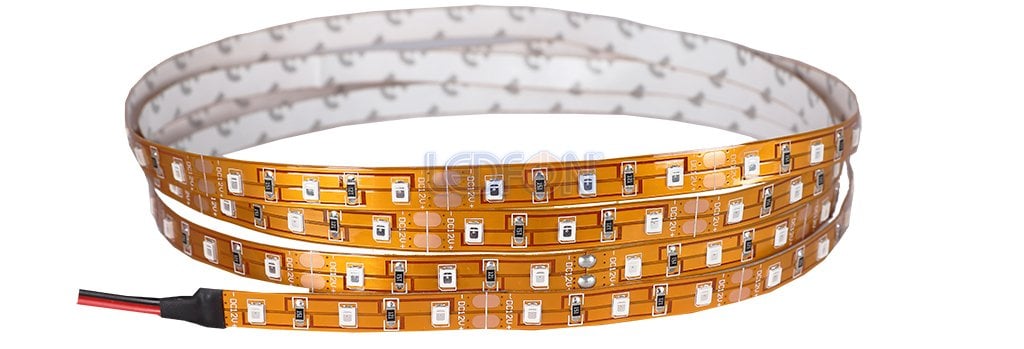 12V 14.4W Bakır PCB IP20 Kırmızı Şerit Led