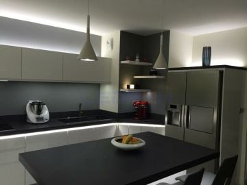 Osram 24V 19.2W 120 Led IP62 Silikonlu 4000K Şerit Led