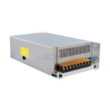 24V 25A 600W Metal Kalın Kasa Adaptör
