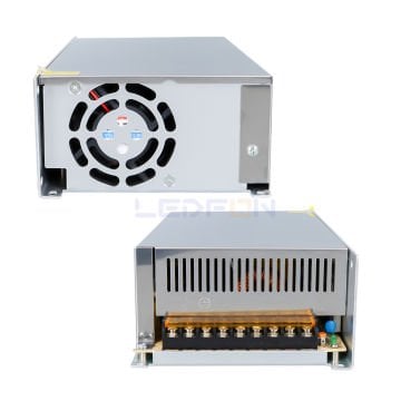 24V 25A 600W Metal Kalın Kasa Adaptör